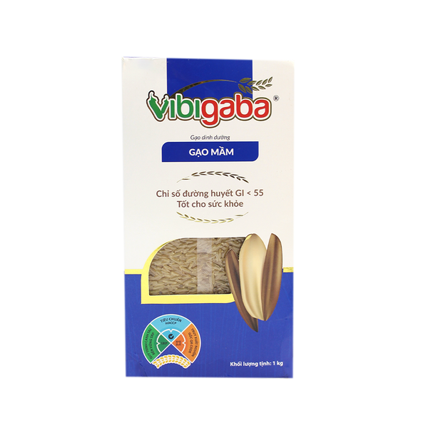 Vibigaba Sprouted Brown Rice 1kg - Longdan Official