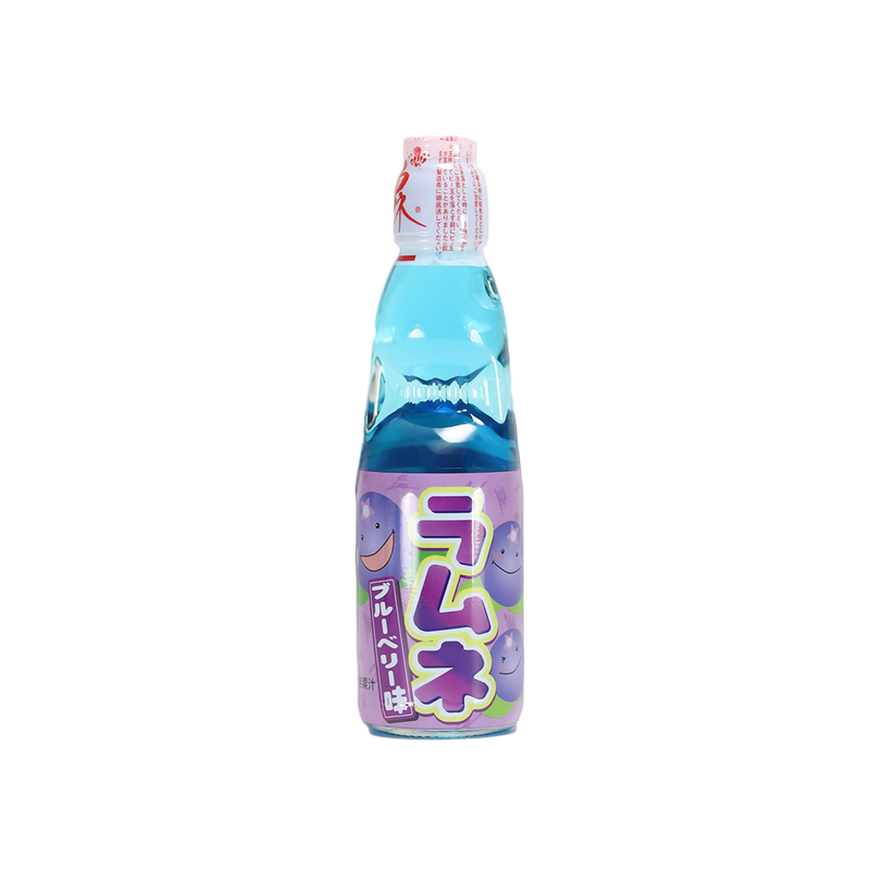 HATA KOSEN Bottle Ramune Blueberry 200Ml - Longdan Official Online Store