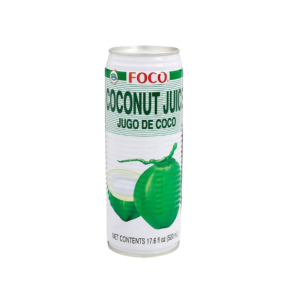 Foco Coconut Juice 520ml - Longdan Official Online Store