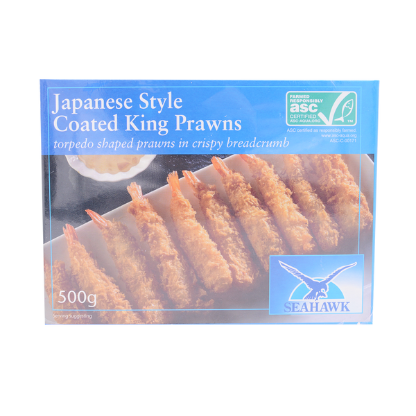 Japanese Style Coated King Prawns 500g (Frozen) - Longdan Online Supermarket