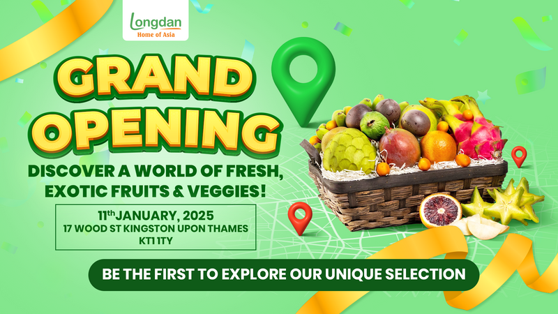 Grand Opening of Kingston's Exotic Vegetables and Fruits Store