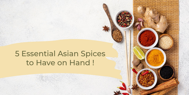 Top 5 Essential Asian Spices To Have On Hand! - Longdan Official