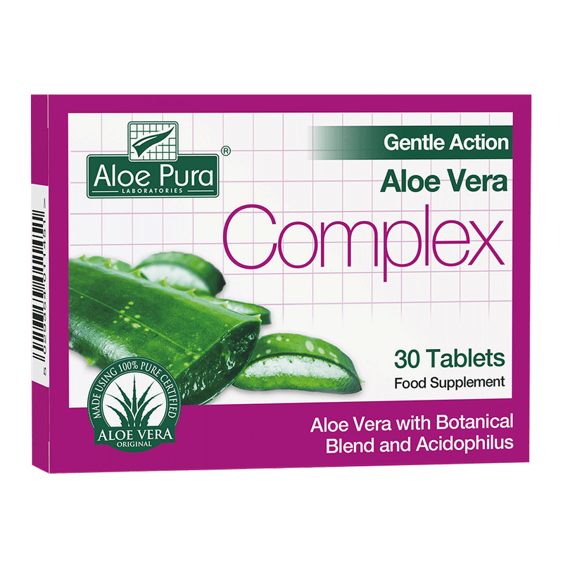 ALOE PURA Gentle Action Aloe Vera Complex 30 Viên