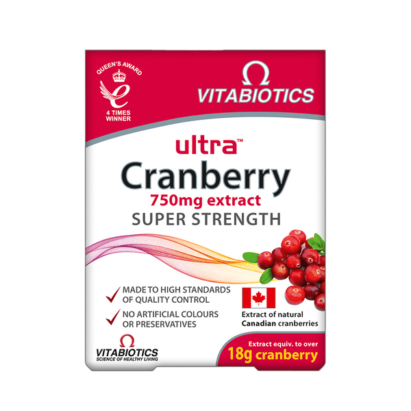 VITABIOTICS Ultra Cranberry 30 Tablets