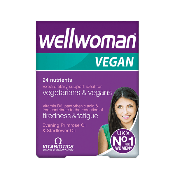 VITABIOTICS Wellwoman Vegan 30 เม็ด