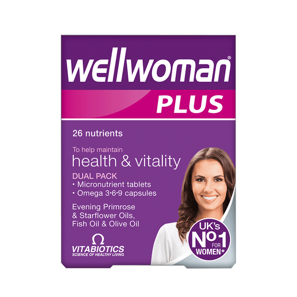 VITABIOTICS Wellwoman Plus Omega-3 6 9 56 เม็ด