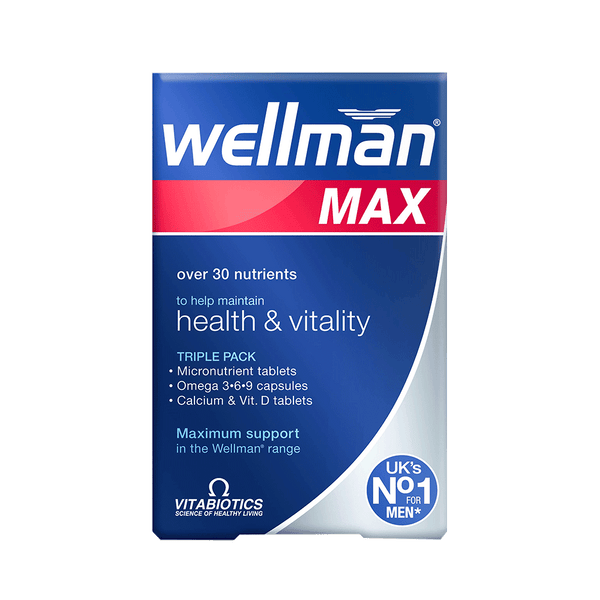 VITABIOTICS Wellman 50+ 30 Tablets