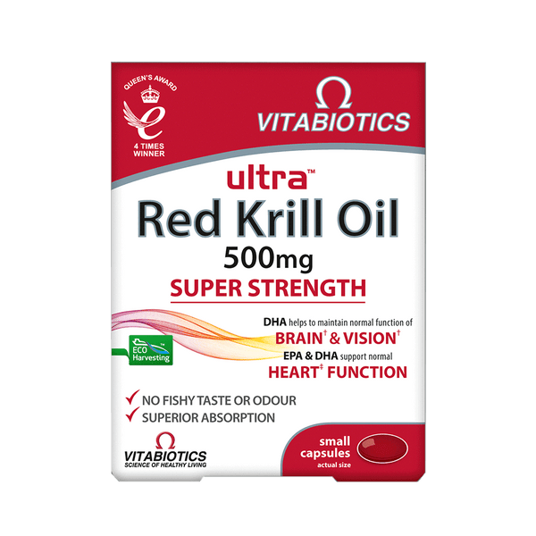 VITABIOTICS Ultra Red Krill Oil 30 Viên