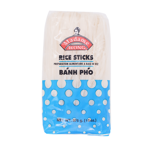 MADAME WONG Rice Sticks 3 Mm 375g (Case 30) - Longdan Official