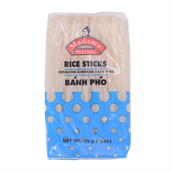 MADAME WONG Rice Sticks 5 Mm 375g (Case 30) - Longdan Official