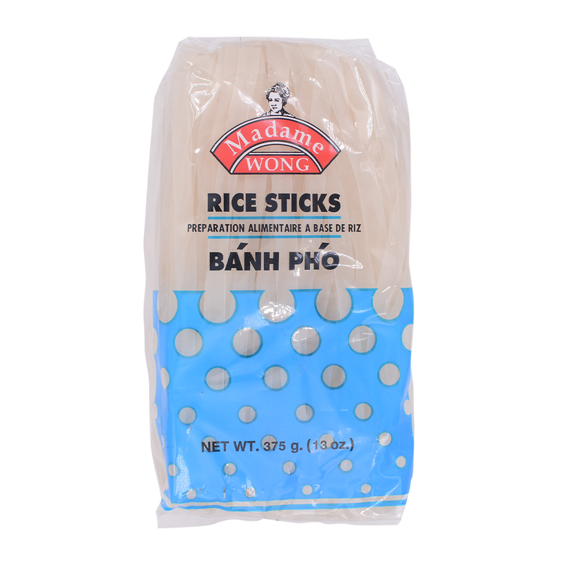 MADAME WONG Rice Sticks 10 Mm 375g (Case 30) - Longdan Official