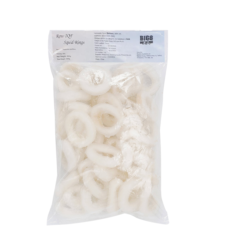 Big 8 Squid Ring 1kg (Frozen)