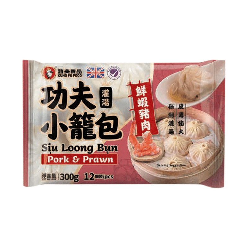 Bún Thịt Heo & Tôm Đông Lạnh KUNGFU 300g (Đông lạnh)