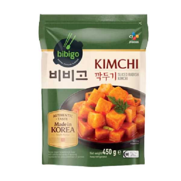 CJ BIBIGO Cubed Radish Kimchi 450g