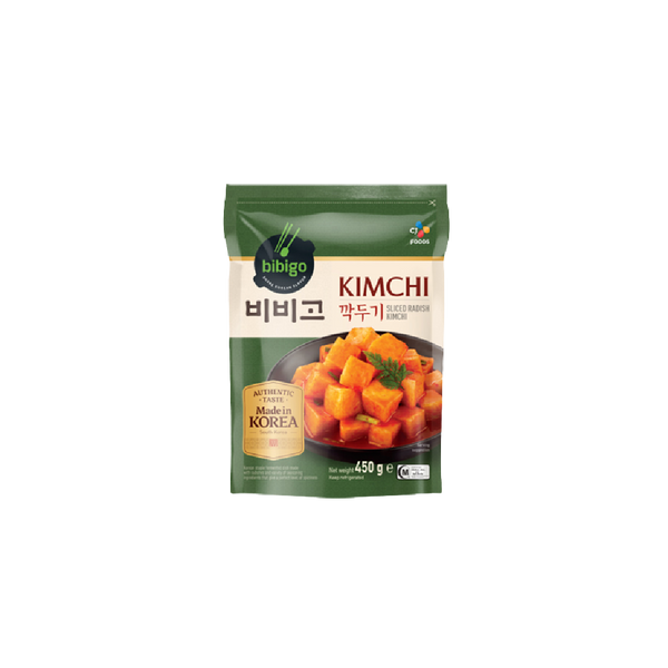 CJ BIBIGO Cubed Radish Kimchi 450g - Longdan Official