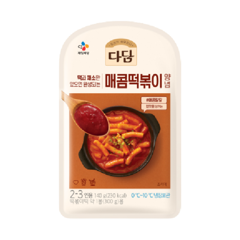 CJ DADAM Sweet&amp;Spicy Topokki Hot Sauce 140g