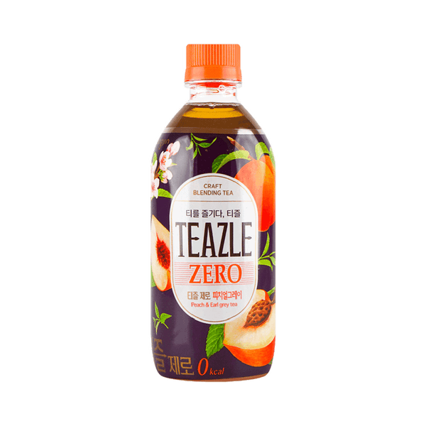 WOONG JIN Teazle Zero Peach&Earl Grey Tea 500ml