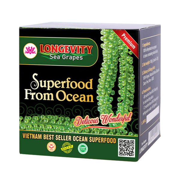 Longevity Dehydrated Sea Grapes (20g × 6 packs)