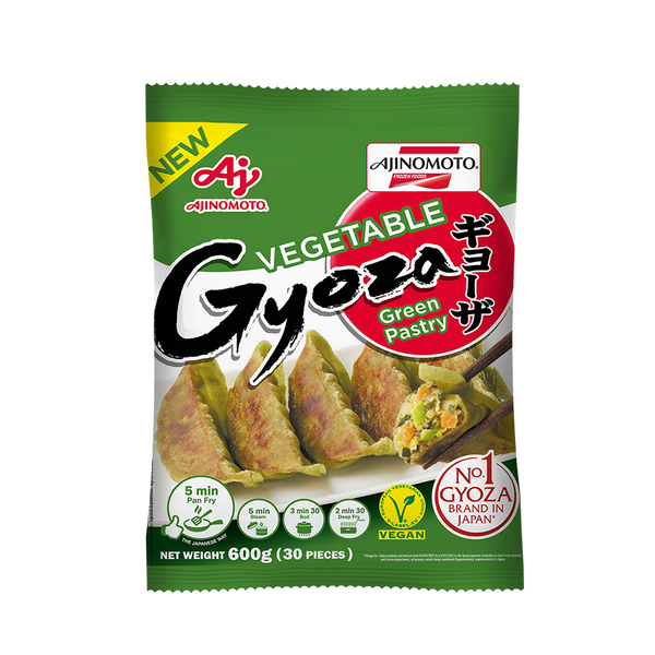 AJINOMOTO 5 Vegetable Gyoza With Spinach Pastry 600g (Frozen)