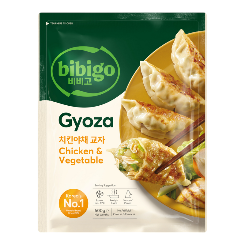 CJ BIBIGO Gyoza Chicken and Vegetable Dumpling 600g (Frozen)