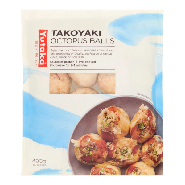 YUTAKA 章鱼烧 章鱼球 480g (冷冻)