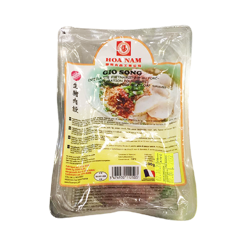 Hoa Nam Raw Pork Pate /Gio Song 500G (Frozen)