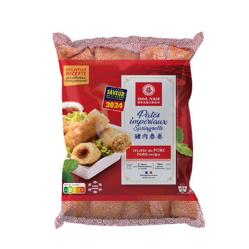 Hoa Nam Pork Spring Rolls / Cha Gio Heo 2kg (အေးခဲ)