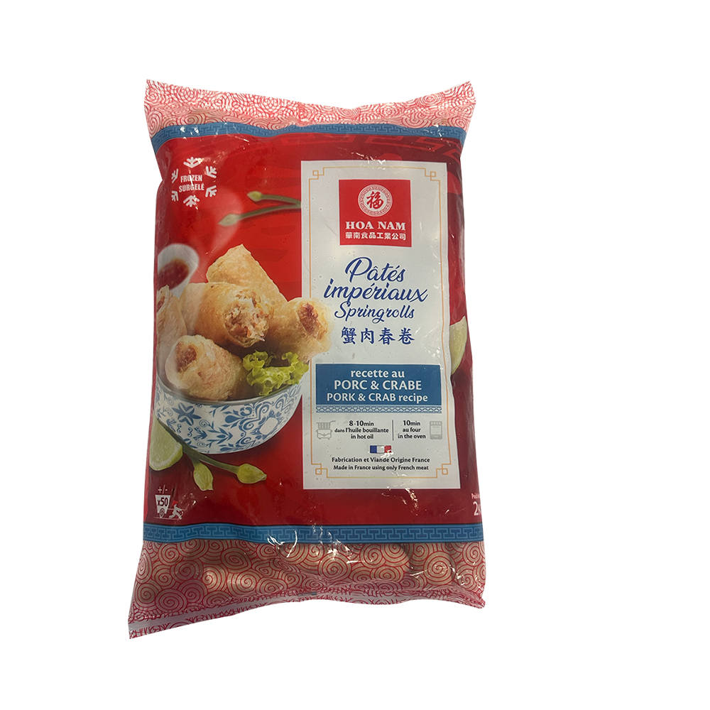 Hoa Nam Pork & Crab Spring Rolls / Cha Gio Heo & Cua 2kg