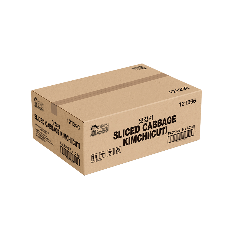 KIM'S KITCHEN PREMIUM Sliced Cabbage Kimchi 1.2kg (Case 6)