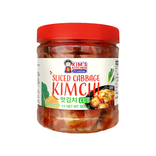 KIM'S KITCHEN PREMIUM Sliced Cabbage Kimchi 600g