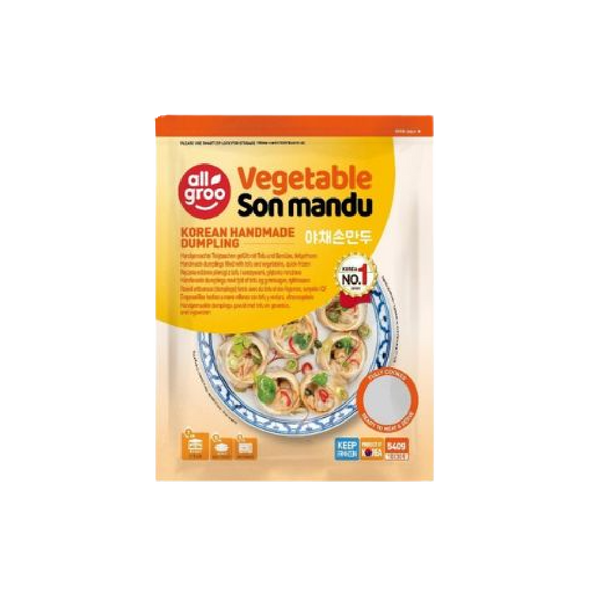 ALLGROO Vegetable Son Mandu 540g (Frozen)