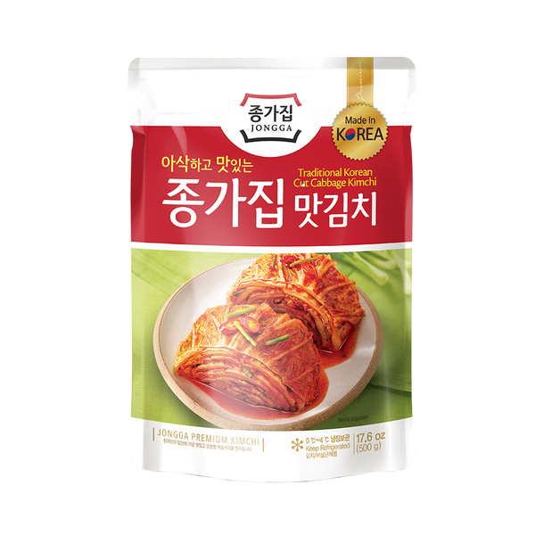 DS JONGGA Mat Sliced Cabbage Kimchi (Pouch) 500g