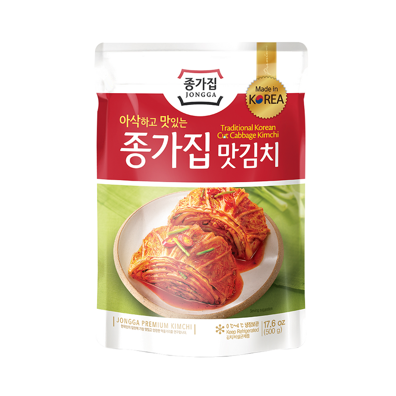 DS JONGGA Mat Sliced Cabbage Kimchi (Pouch) 500g