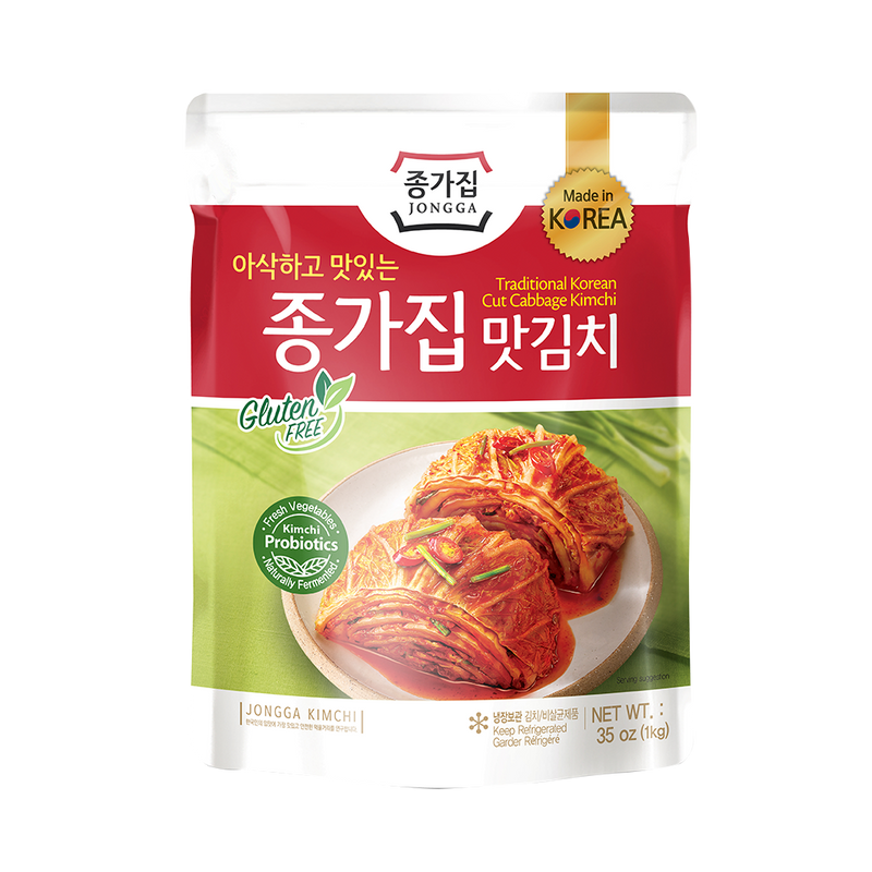 DS JONGGA Mat Sliced Cabbage Kimchi (Pouch) 1KG