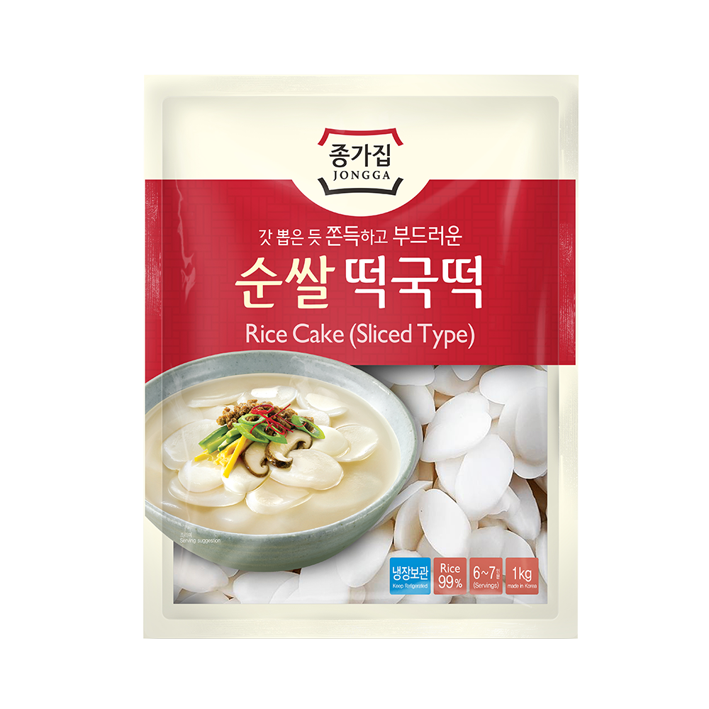 DS JONGGA Sliced Rice Cake 1KG