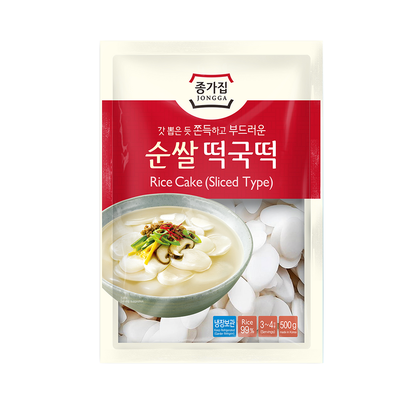 DS JONGGA Sliced Rice Cake 500g