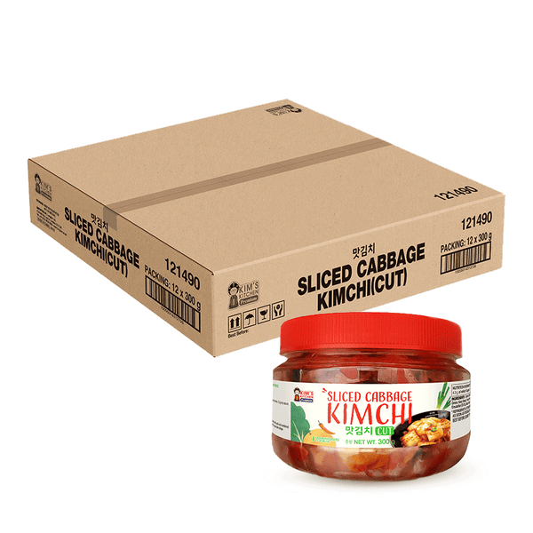 KIM'S KITCHEN PREMIUM Sliced Cabbage Kimchi 300g (Case 12)