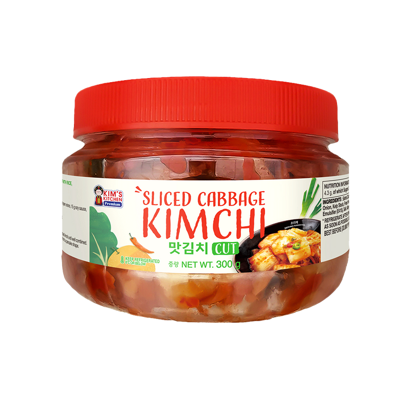 KIM'S KITCHEN PREMIUM Sliced Cabbage Kimchi 300g