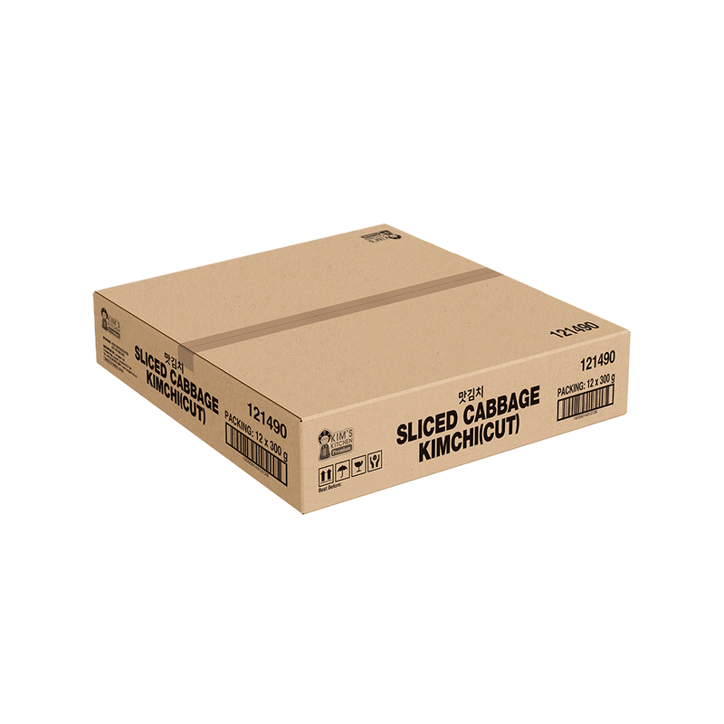 KIM'S KITCHEN PREMIUM Sliced Cabbage Kimchi 300g (Case 12)