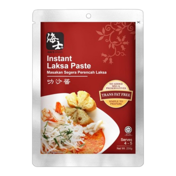 Hai'S Instant Laksa Paste 230g (Case 30)