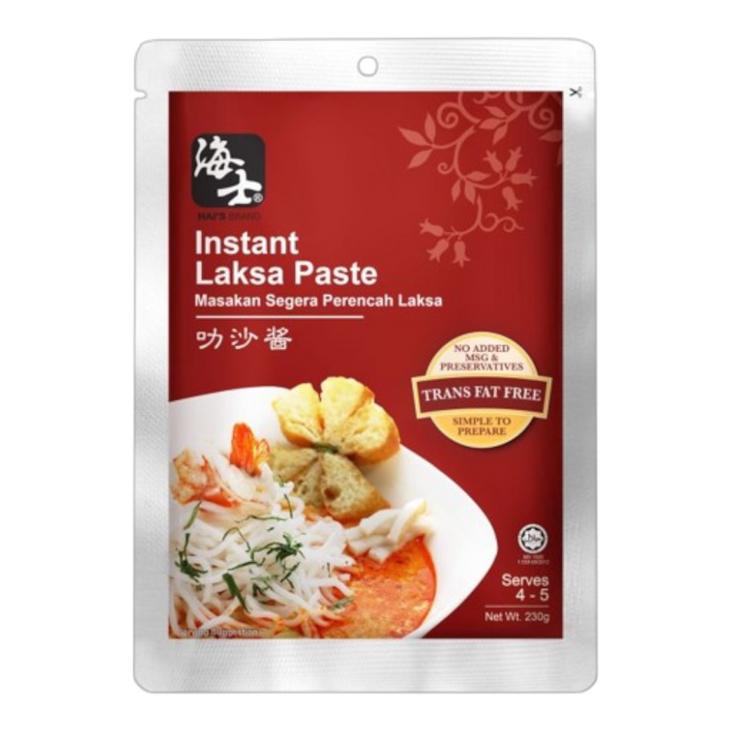 Hai'S Instant Laksa Paste 230g (Case 30)
