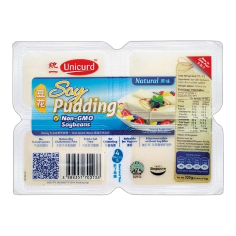 Unicurd Soy Dessert- Natural 320g