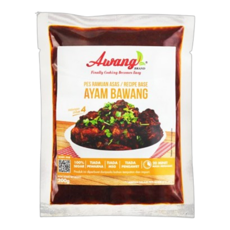 Awang Brand Onion Soya Sauce Chicken Base Paste 200g
