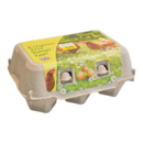Organic Free Range Eggs (6 medium eggs)