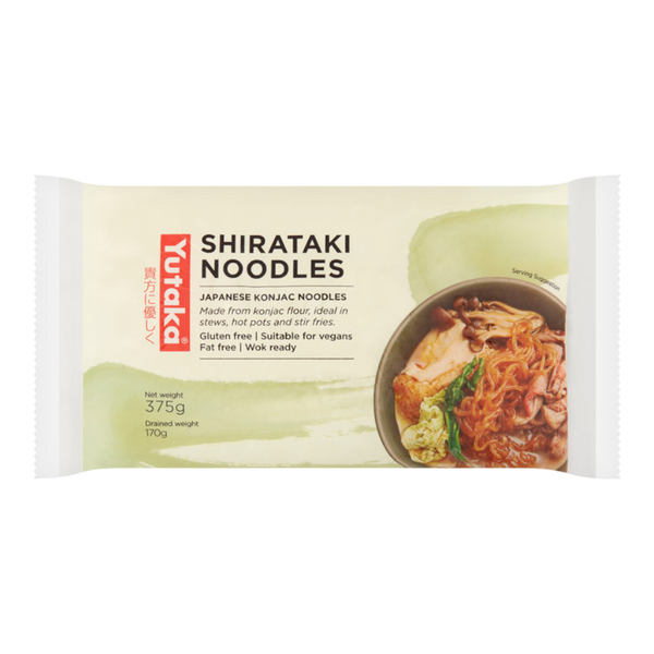 Mie Shirataki Putih Jepang Yutaka 375g