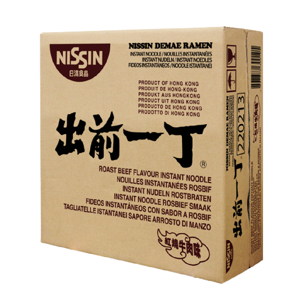 NISSIN Demae Ramen Roast Beef 100g (Case 30)