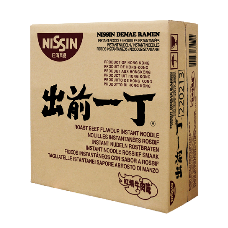 NISSIN Demae Ramen - Roast Beef 100g (Case 30) - Longdan Official