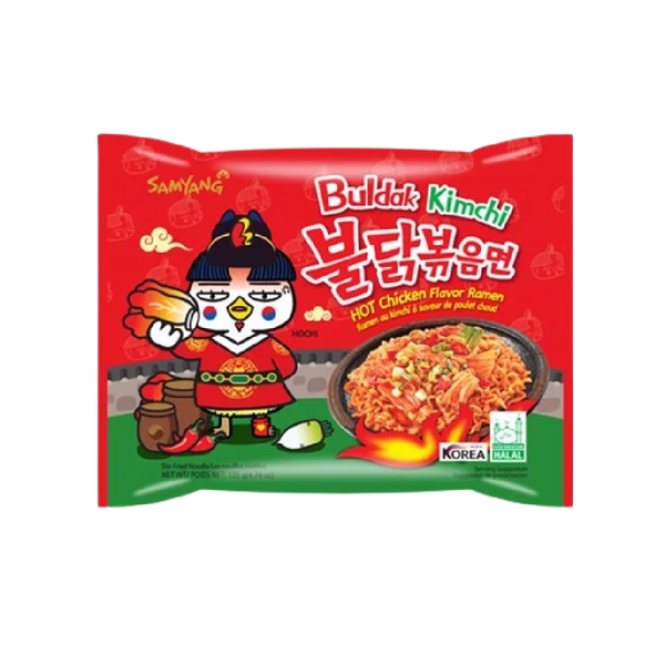 SAMYANG Hot Chicken Ramen Kimchi 135g - Longdan Official
