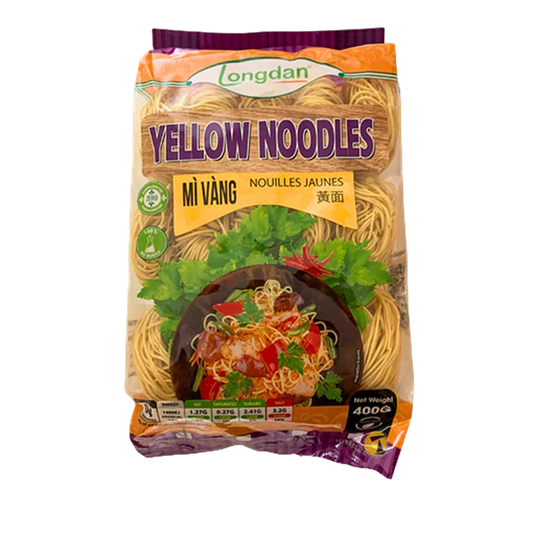 Longdan Yellow Noodles 1.2mm 400g