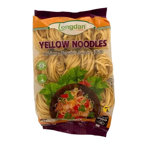 Longdan Yellow Noodles 4mm 400g